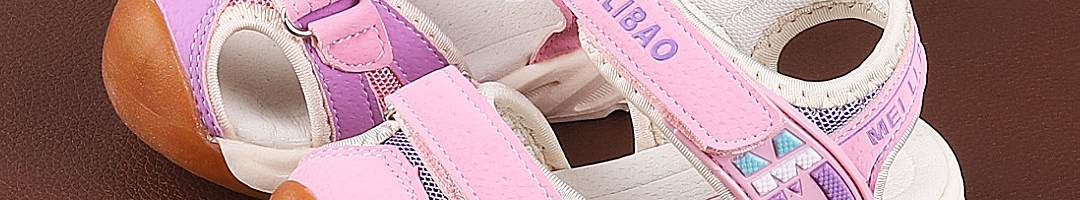 Buy Walktrendy Kids Pink Sandals - Sandals for Unisex Kids 10195139 ...