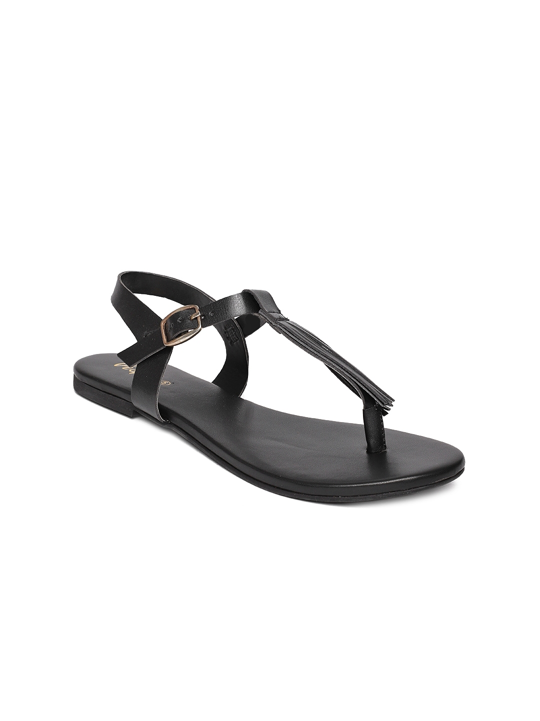 black flats with t strap