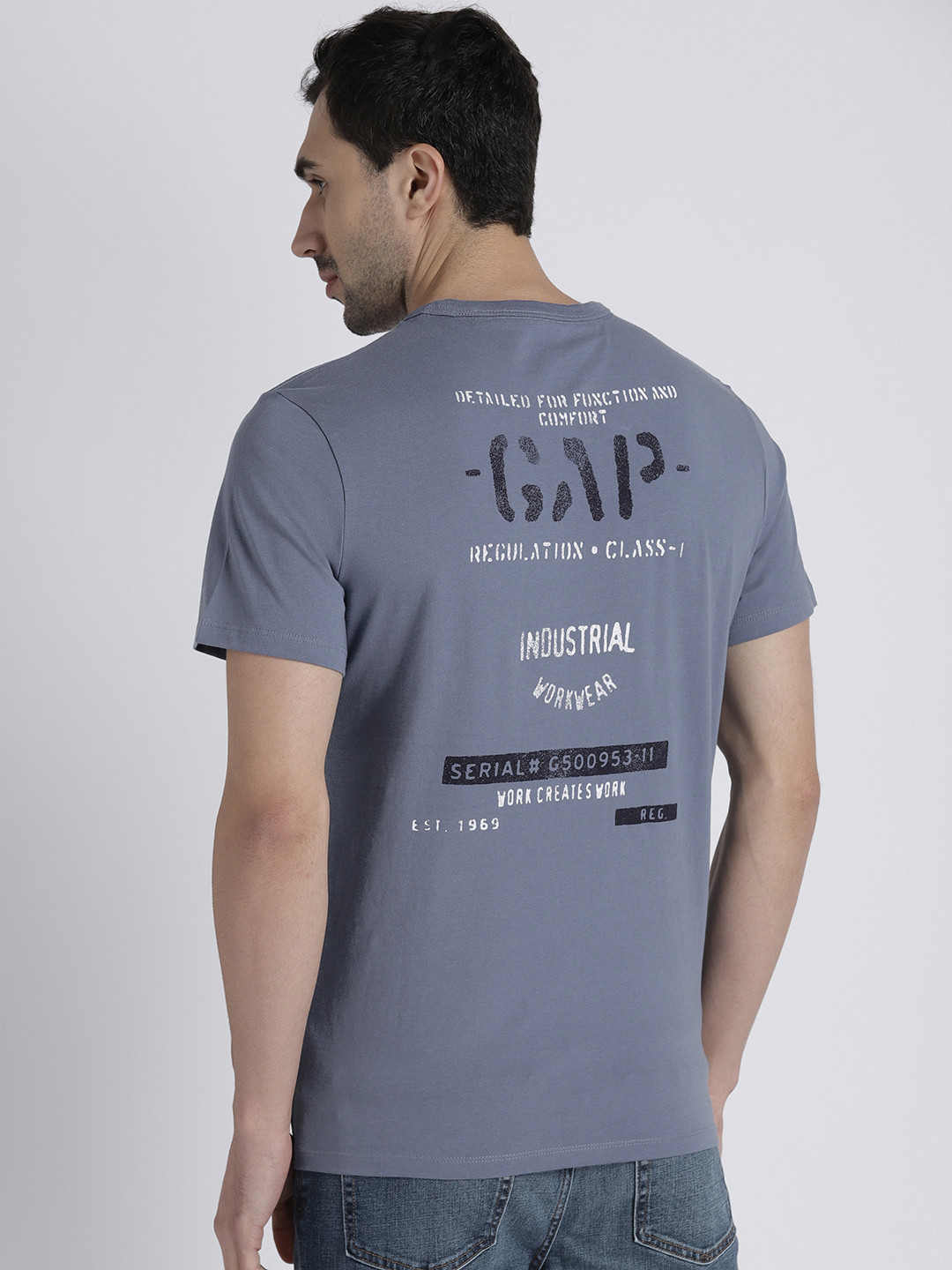 Buy GAP Men's Original Logo Graphic T Shirt - Tshirts for Men 10205463 | Myntra