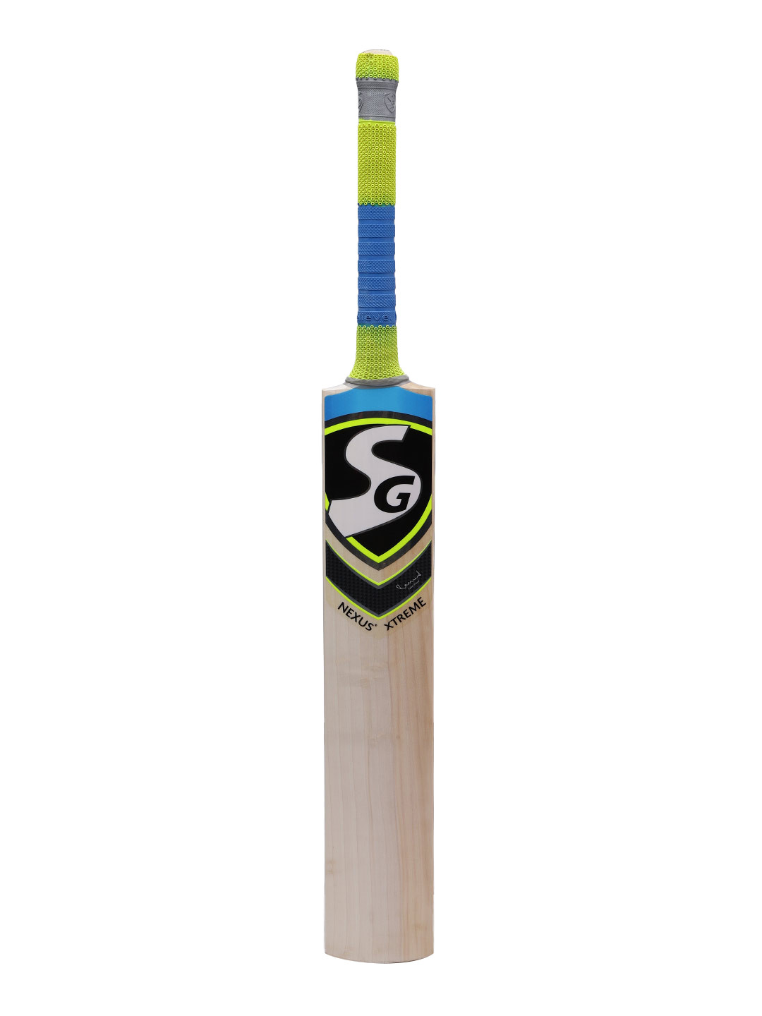 Buy SG Men Beige & Blue Printed Nexus Xtreme English Willow Bat