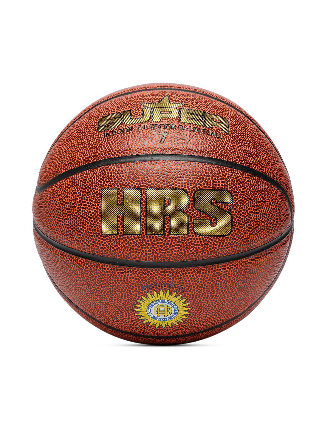 Buy HRS Brown Super Printed Basketballs Basketballs for Unisex