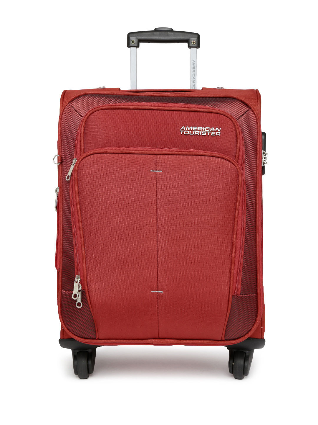 Buy AMERICAN TOURISTER Unisex Red Medium Trolley Bag Trolley Bag for