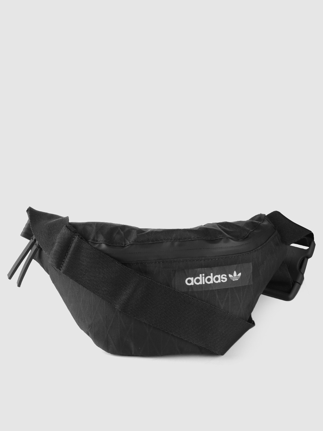 Buy ADIDAS Originals Unisex Black Printed Fanny Pack Waist Pouch for