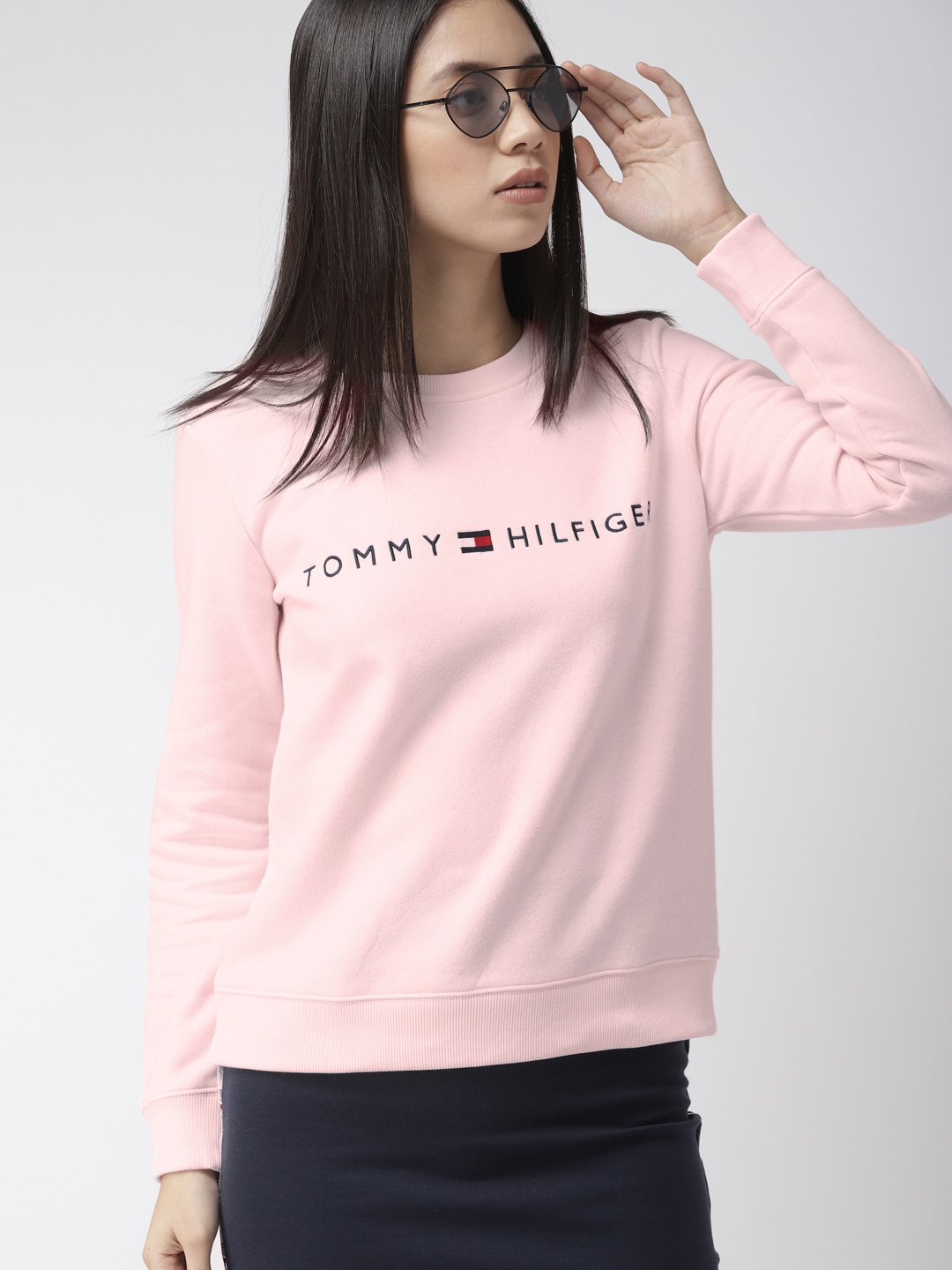 tommy hilfiger pink sweatpants