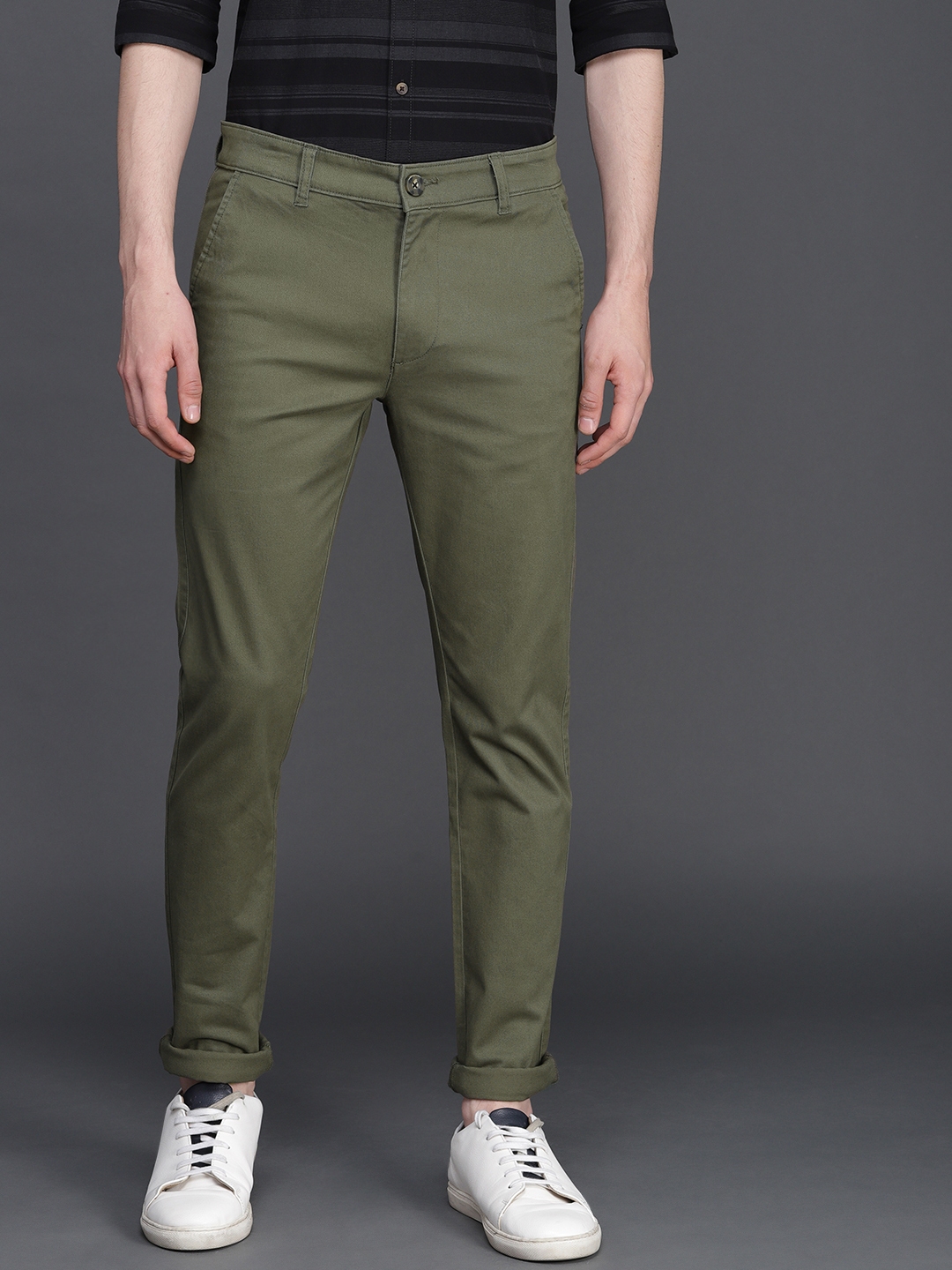 olive green trousers for ladies