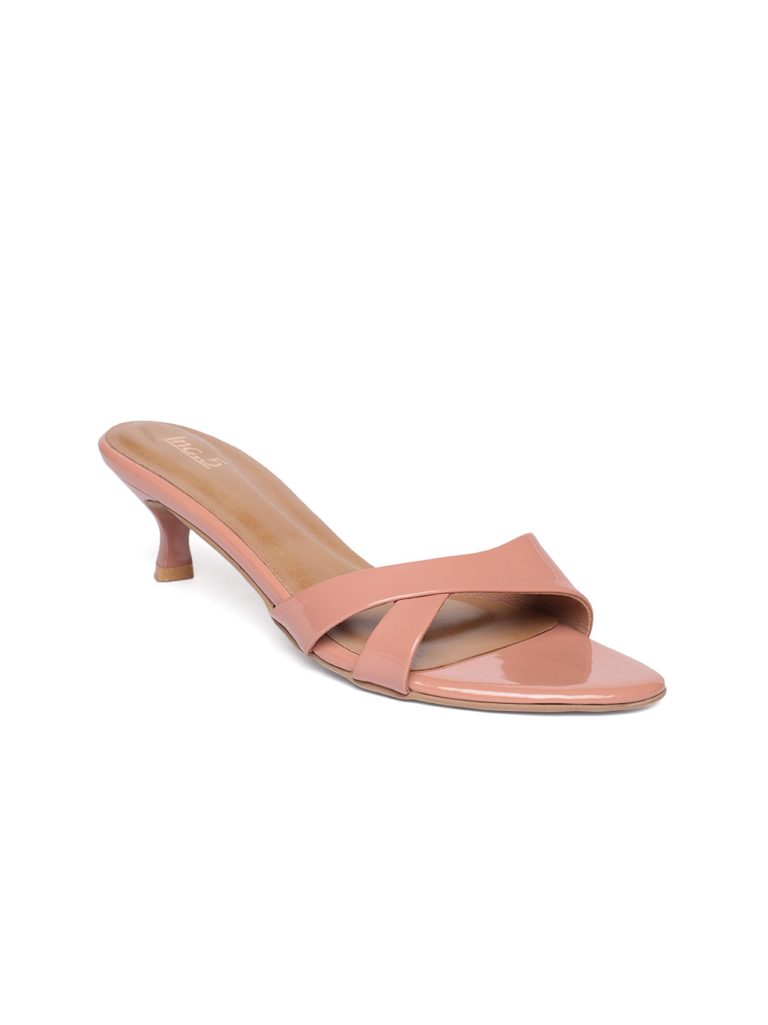 Buy Inc 5 Women Pink Solid Sandals - Heels for Women 10246055 | Myntra