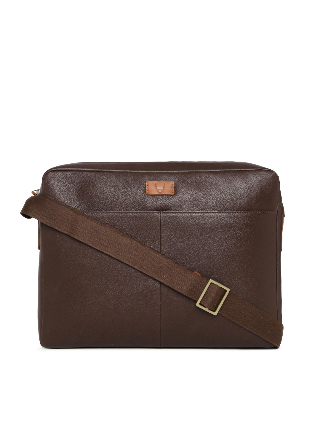 Buy Hidesign Men Brown Solid Leather Laptop Bag - Laptop Bag for Men 10250155 | Myntra