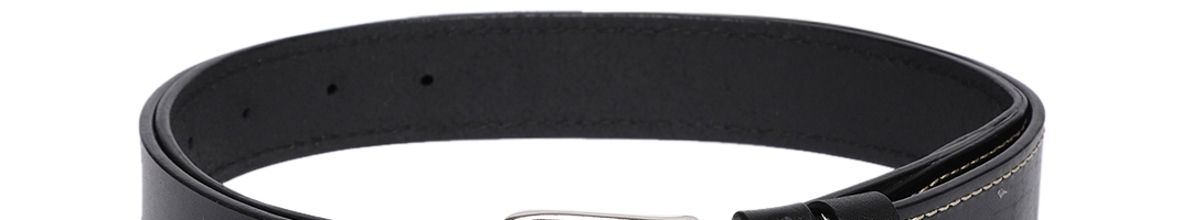 Buy Hidesign Men Black Solid Leather Belt - Belts for Men 10250407 | Myntra