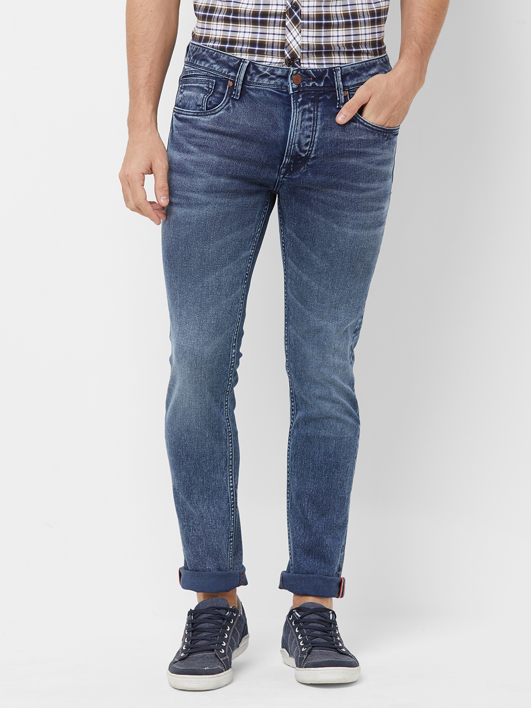 Buy Killer Men Blue Slim Fit Mid Rise Clean Look Stretchable Jeans ...