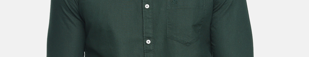 Buy Killer Men Green Slender Fit Solid Casual Shirt - Shirts for Men ...