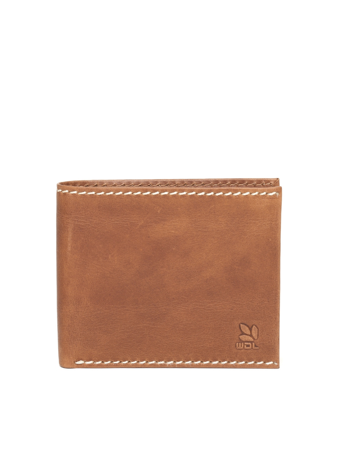Buy Woodland Men Brown Leather Two Fold Wallet - Wallets for Men ...