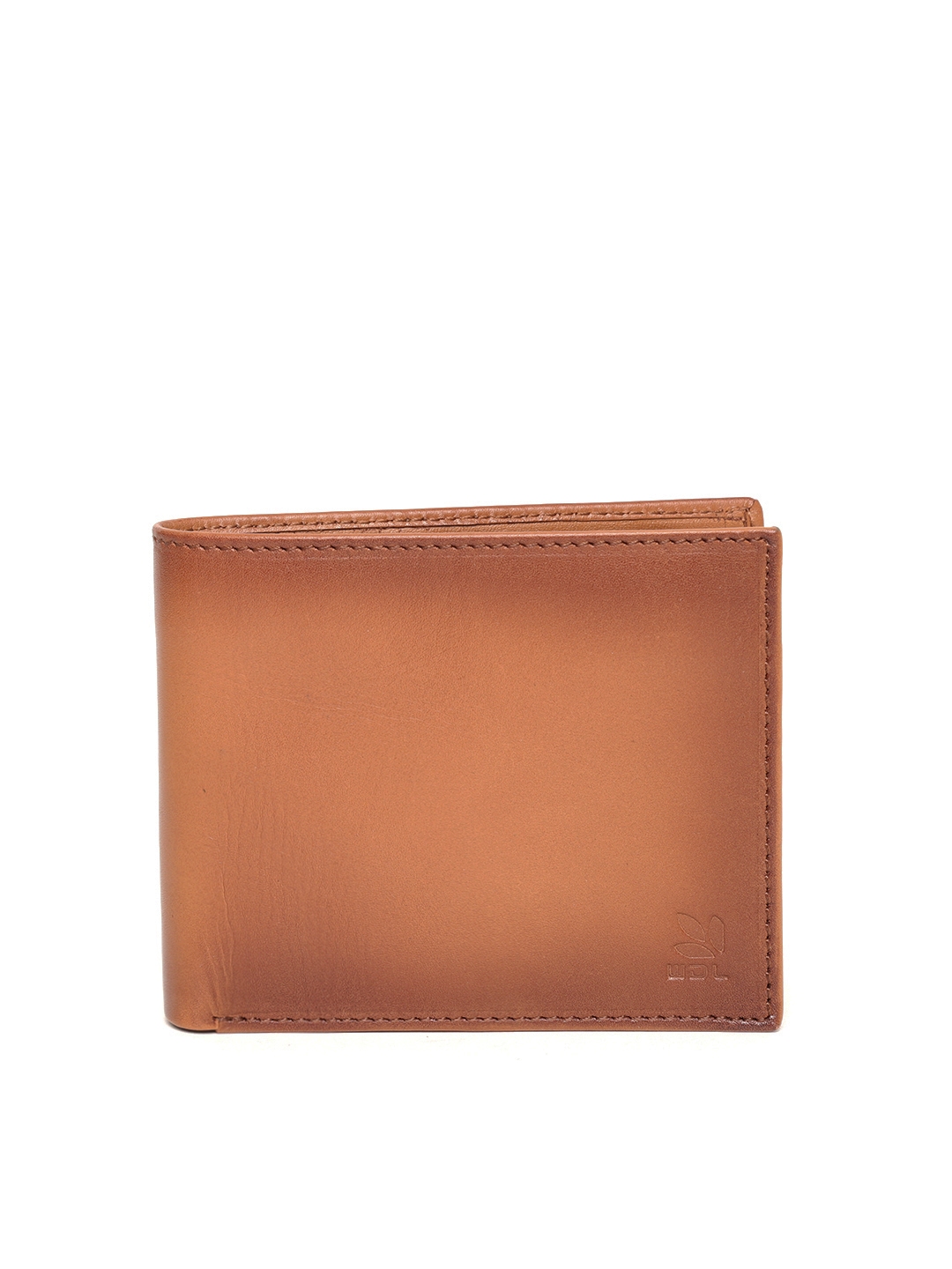 Buy Woodland Men Brown Solid Leather Two Fold Wallet - Wallets for Men ...