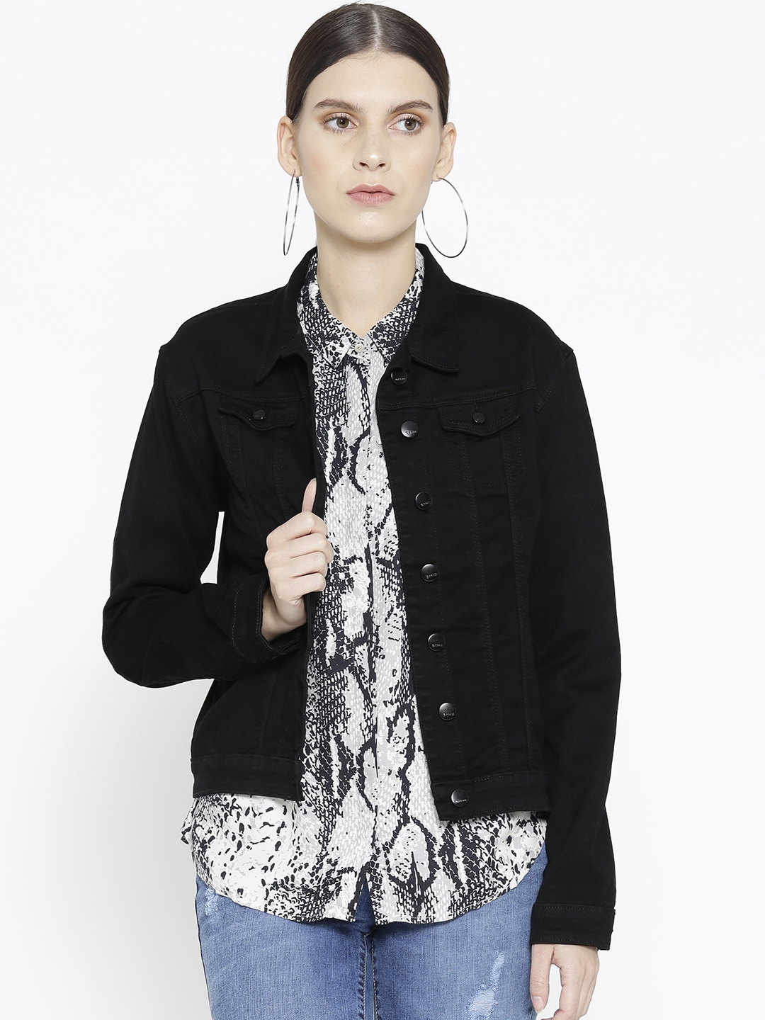 kraus black jeans