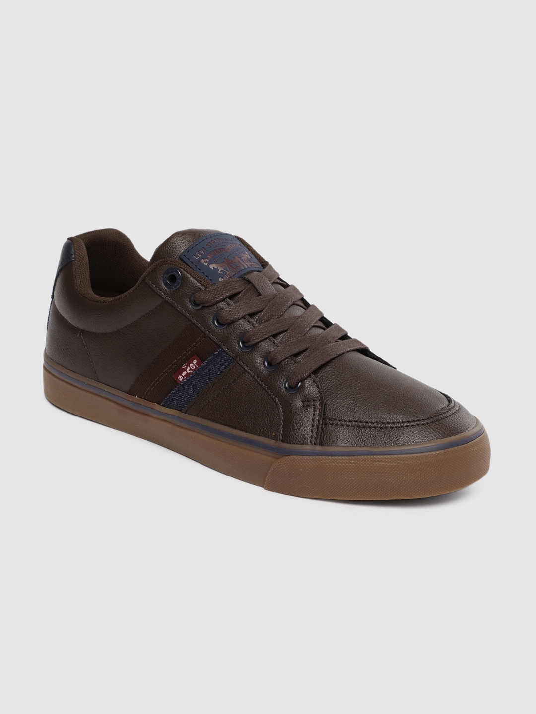 levis brown casual shoes