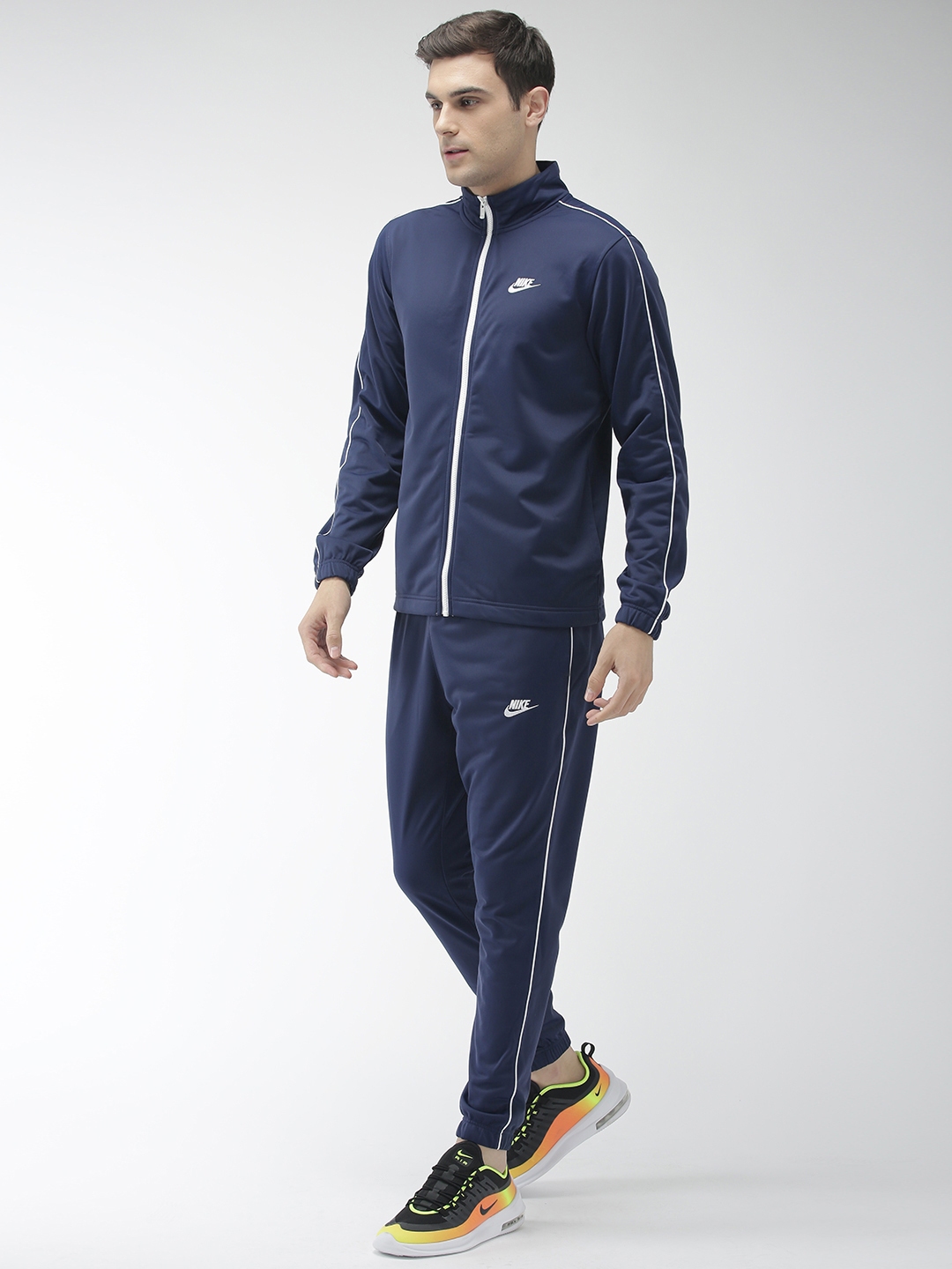 nike navy mens tracksuit