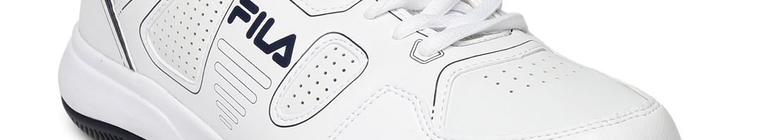Buy FILA Men White Lugano 4.0 Tennis Shoes - Sports Shoes for Men ...
