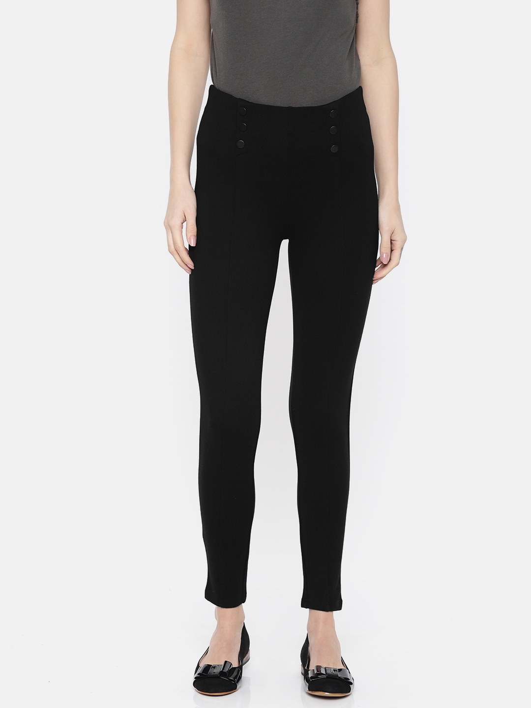 vero moda black jeggings