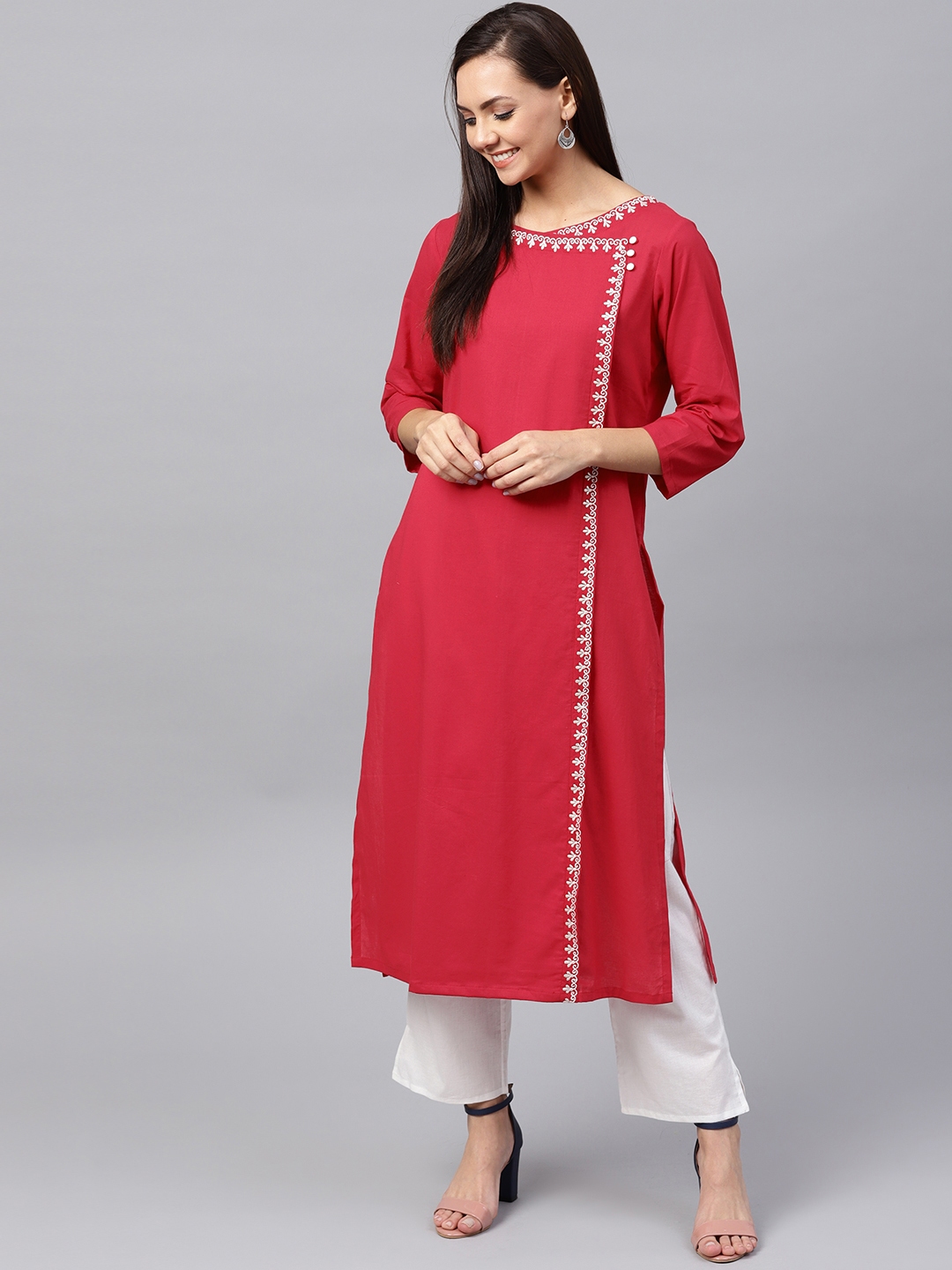 angrakha long kurta