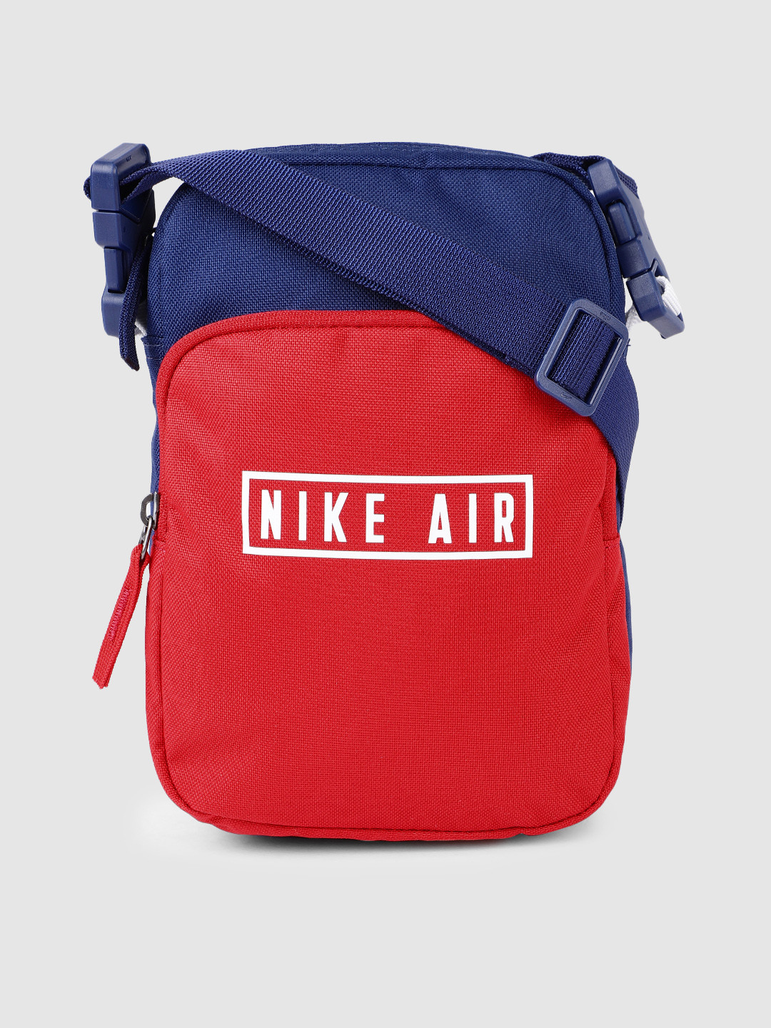 Buy Nike Unisex Blue & Red Printed HERITAGE AIR SMIT Messenger Bag Messenger Bag for Unisex