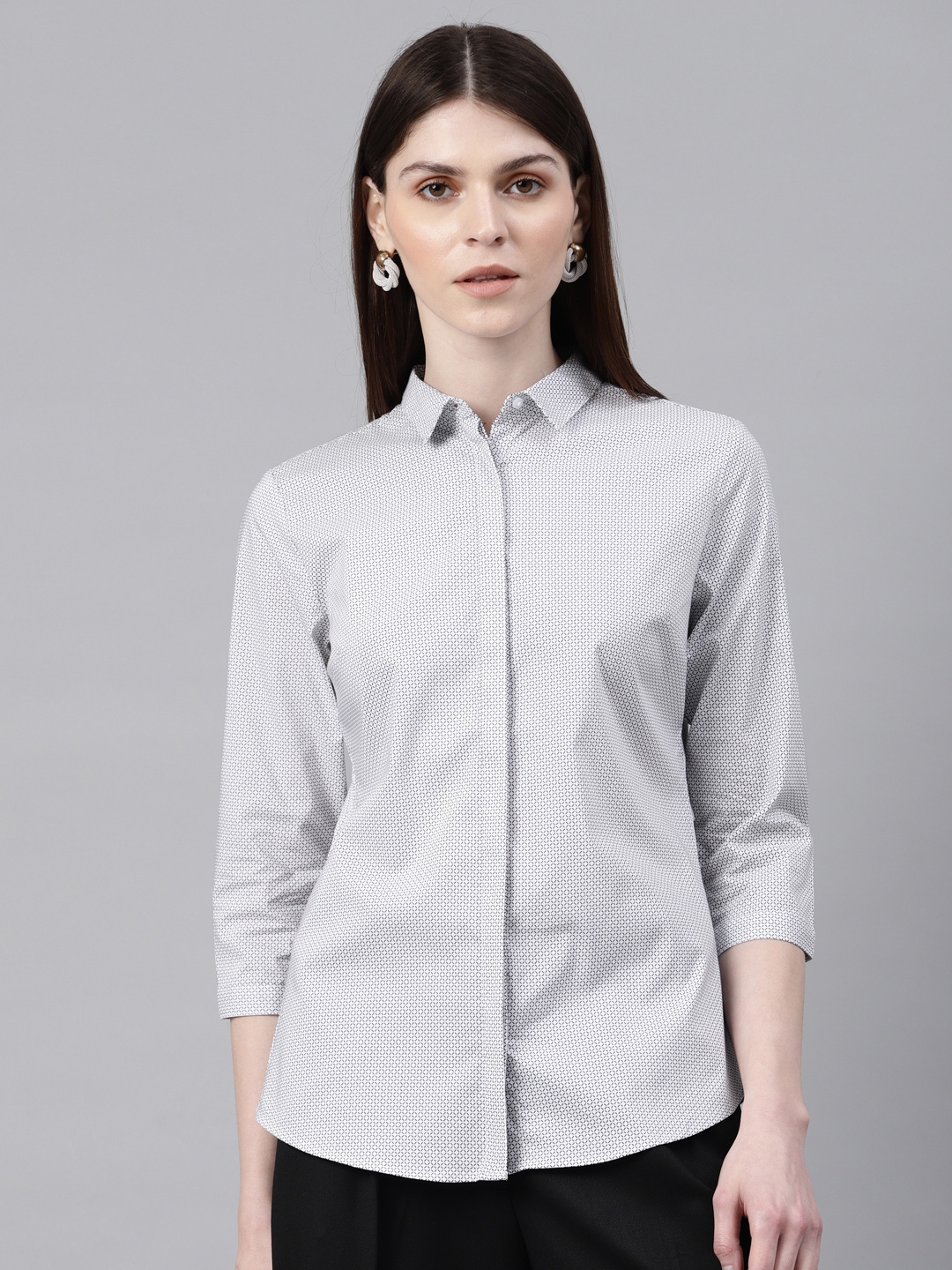 myntra white shirts