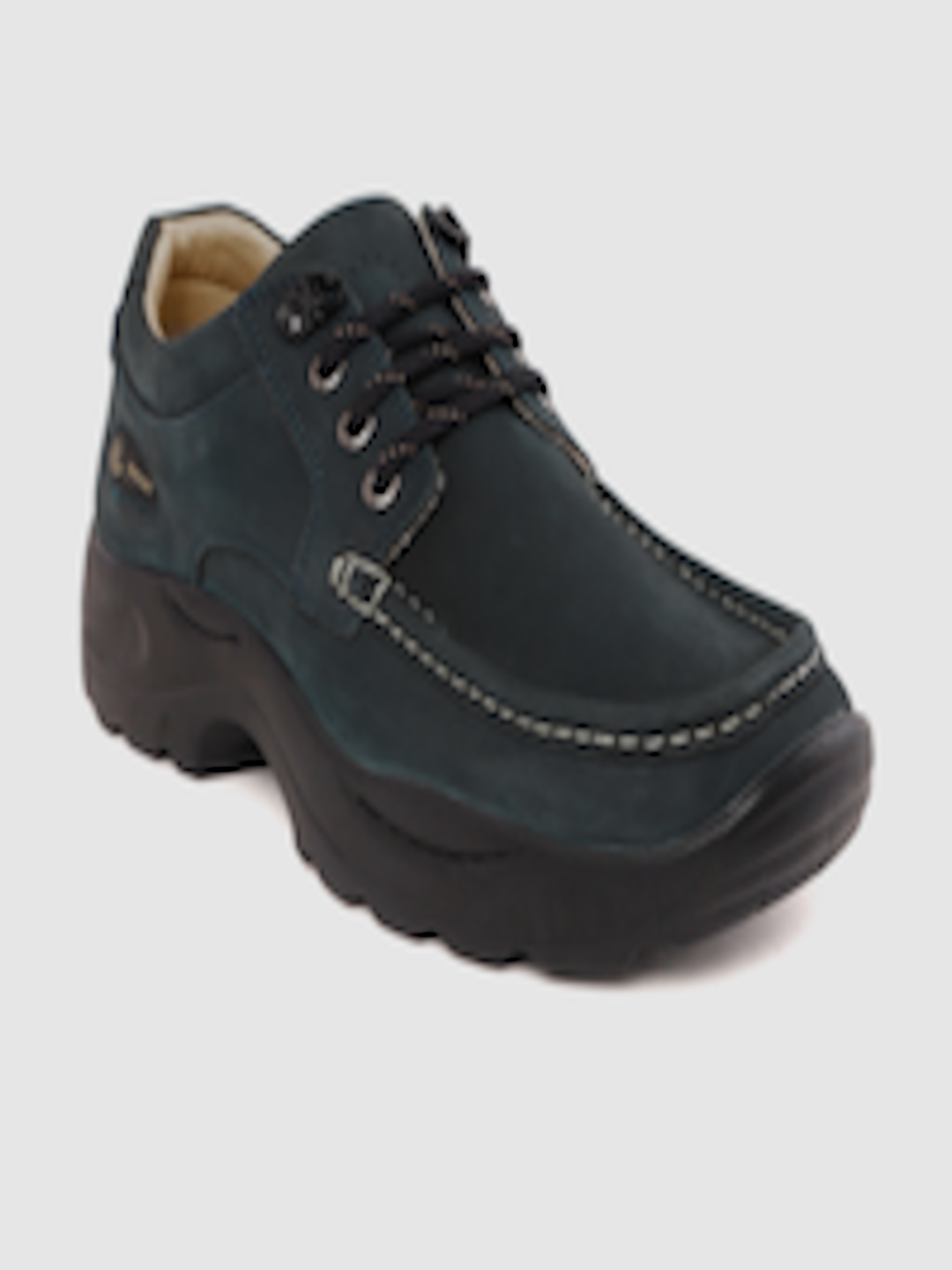 Buy Woodland Men Navy Blue Nubuck Derbys - Casual Shoes for Men ...
