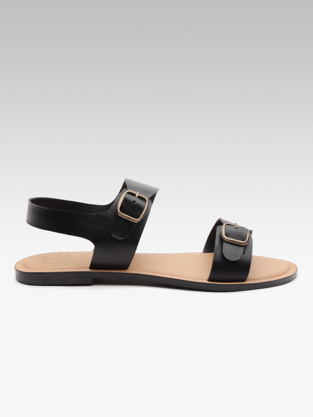 open toe flats under 500