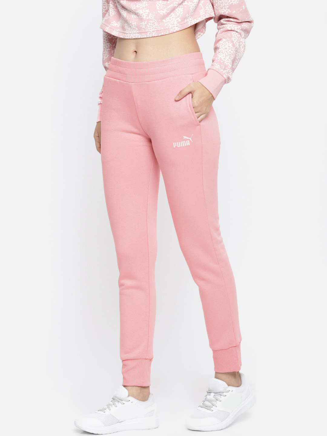Buy Puma Women Pink Solid KA Track Pants - Track Pants for Women 10301459 | Myntra
