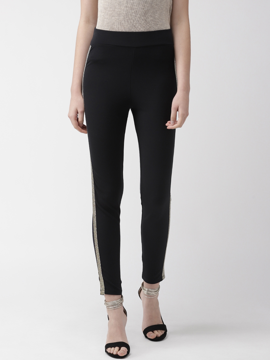 marks and spencer black jeggings