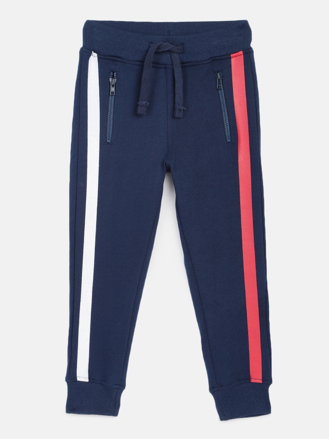 boys navy blue joggers