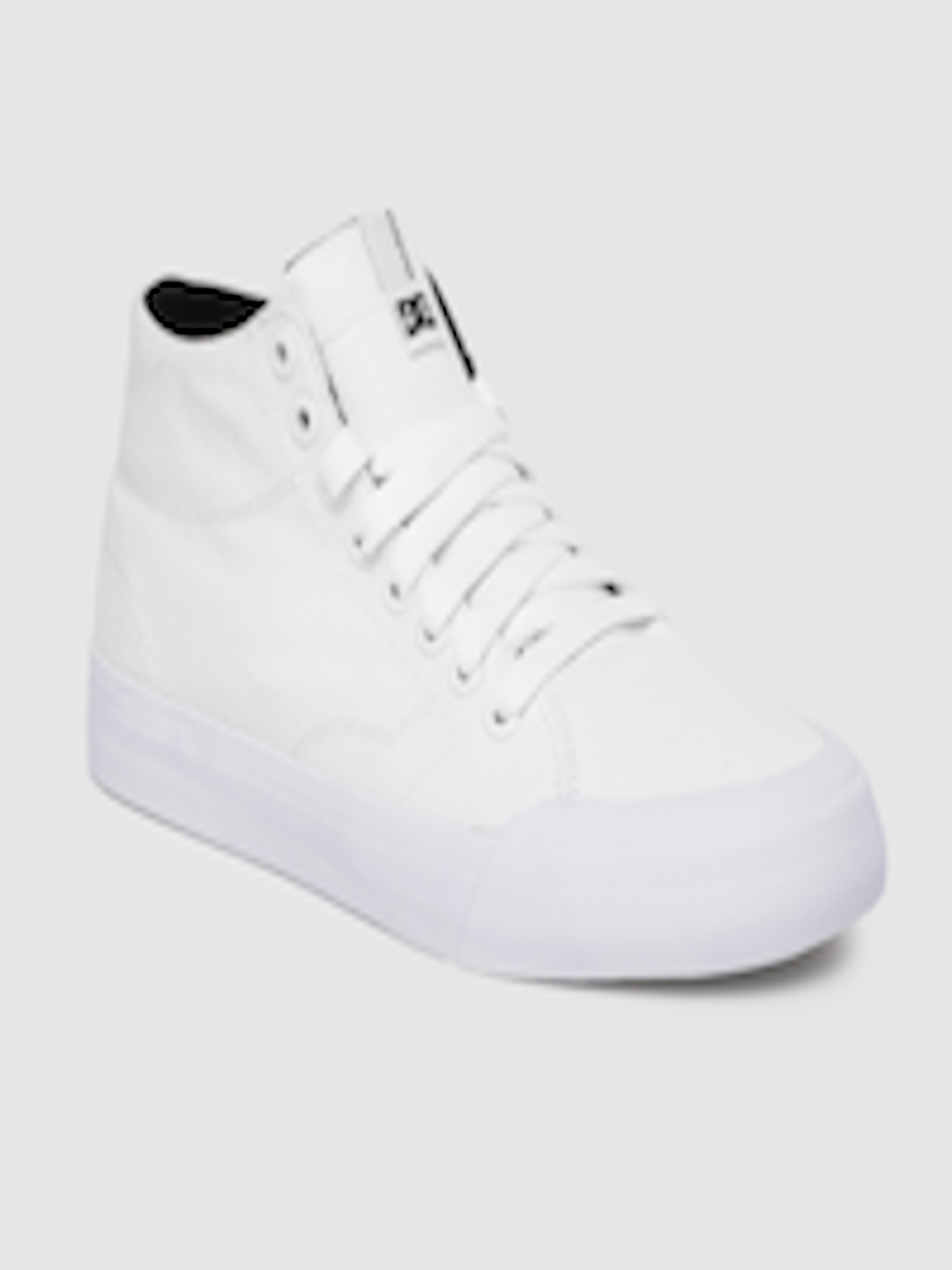 Buy DC Women White Solid Sneakers - Casual Shoes for Women 10313029 ...
