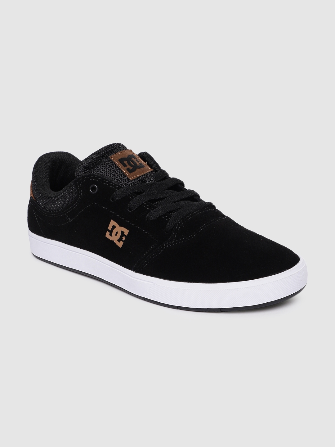 Buy DC Men Black Solid Suede Sneakers - Casual Shoes for Men 10313059 ...