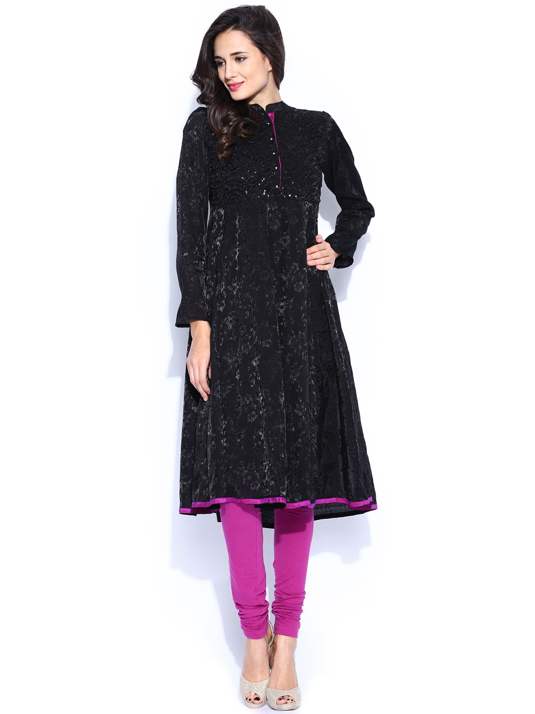 myntra anarkali cotton