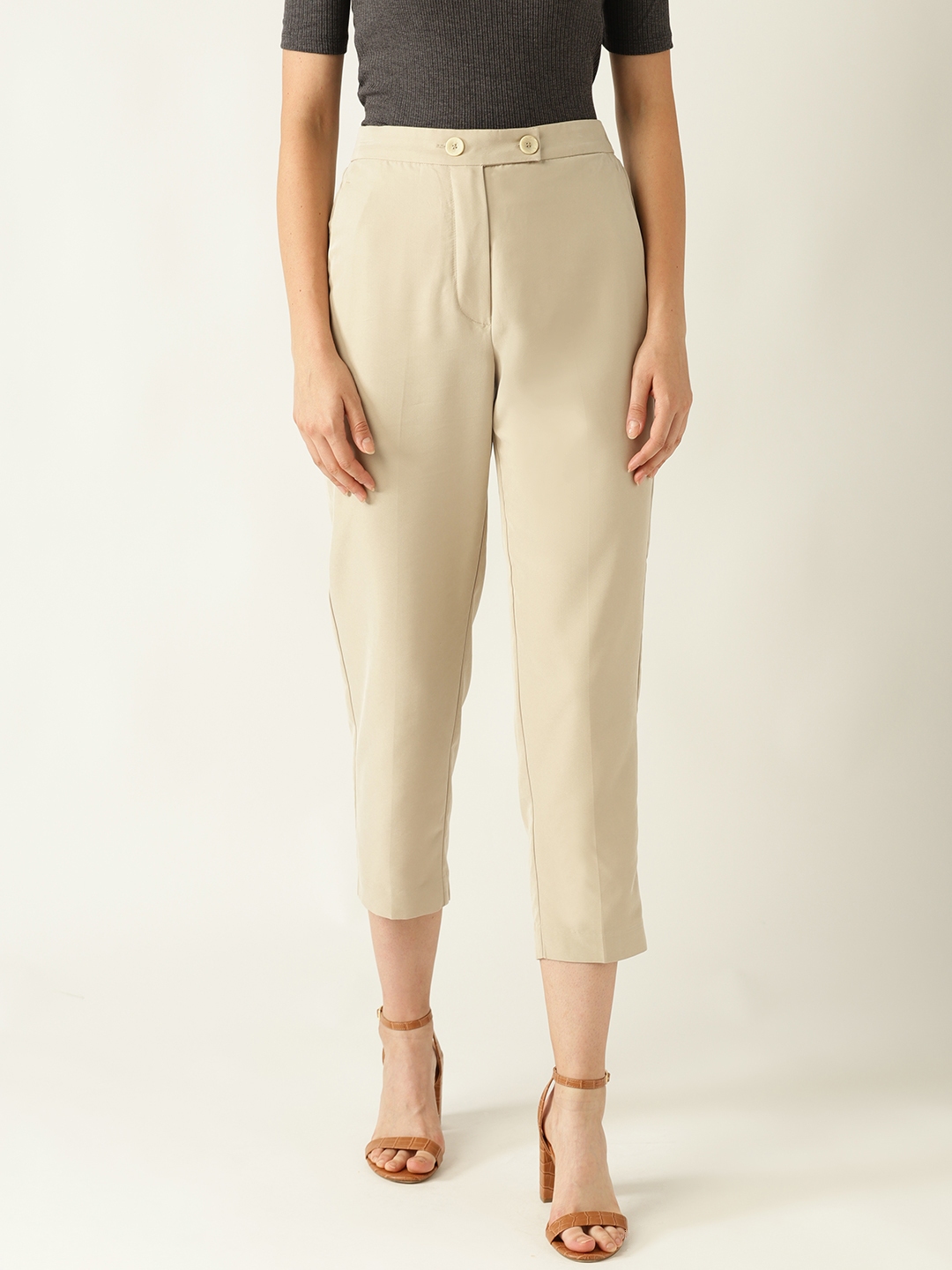 mango cotton pants