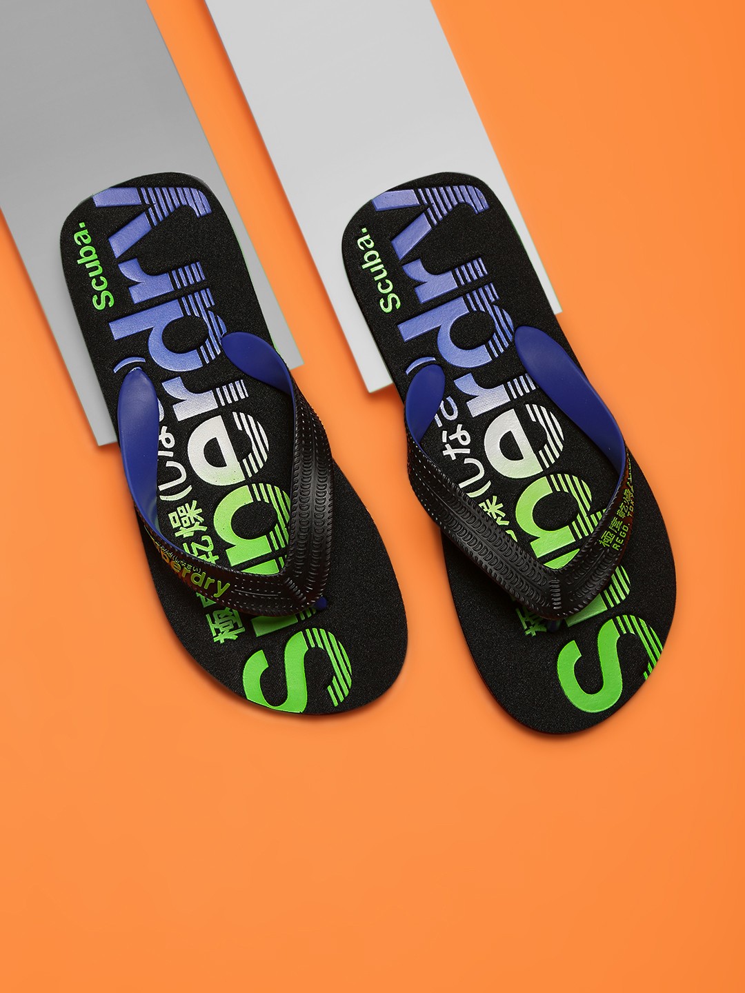 superdry flip flops mens