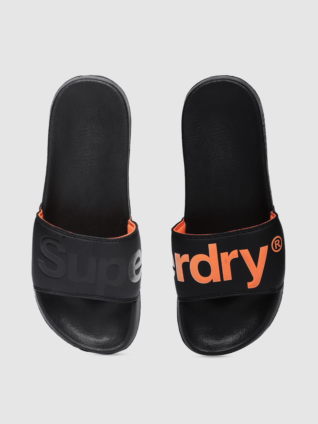 superdry flip flops orange