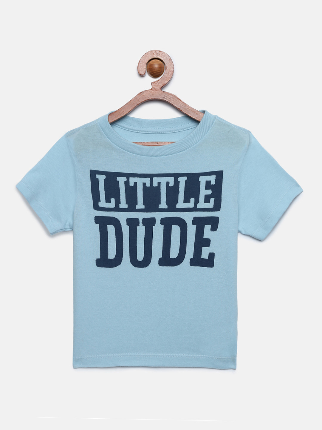 Buy The Childrens Place Boys Blue Printed Round Neck T Shirt - Tshirts ...