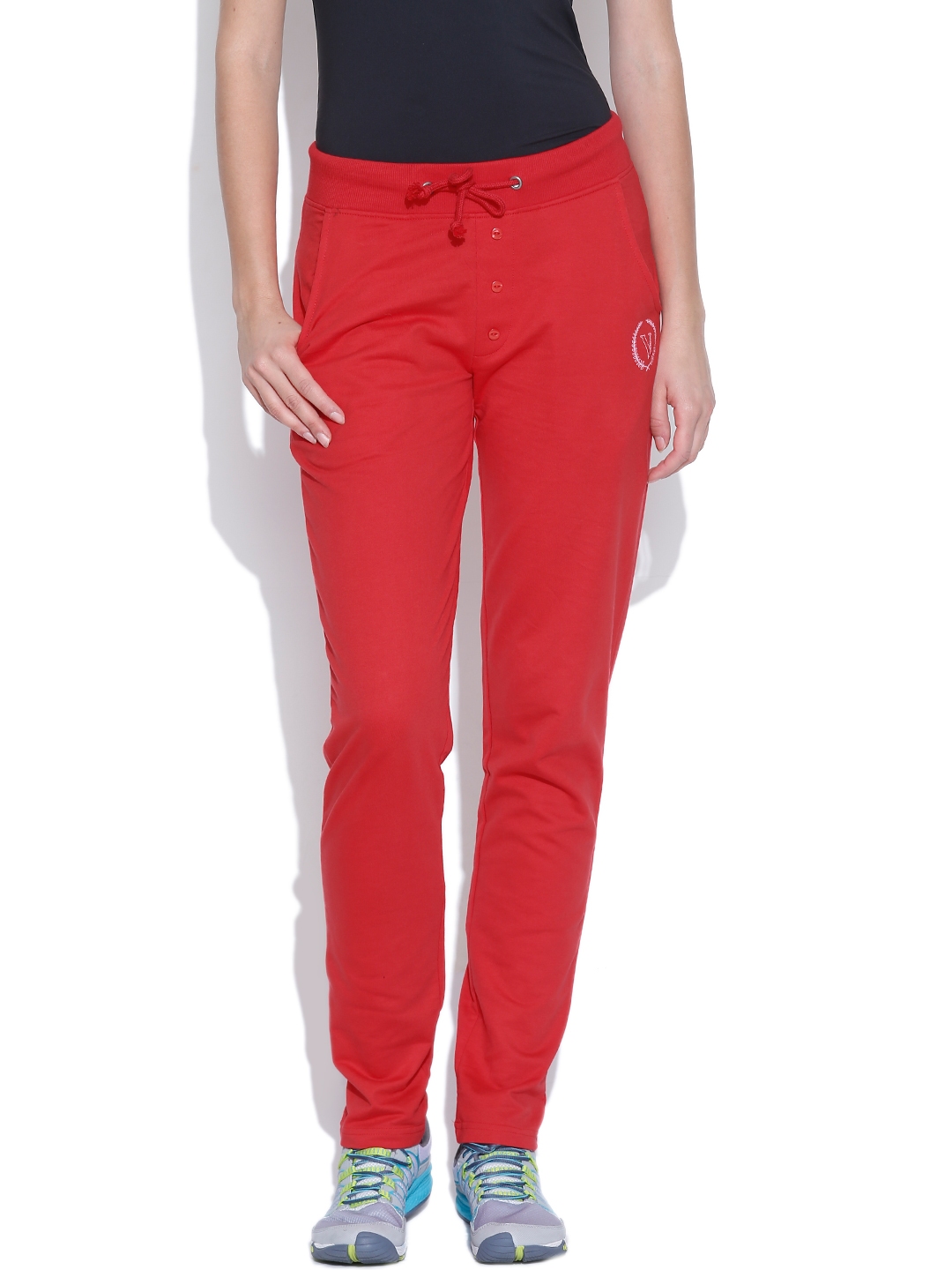 sporto red track pants