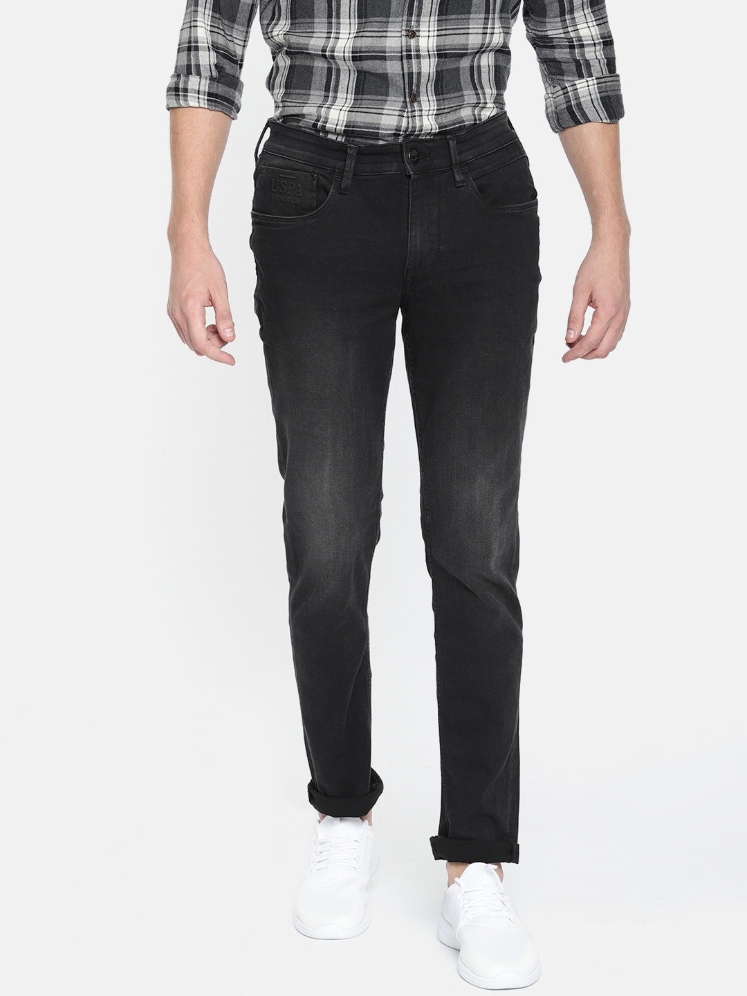 us polo assn black jeans