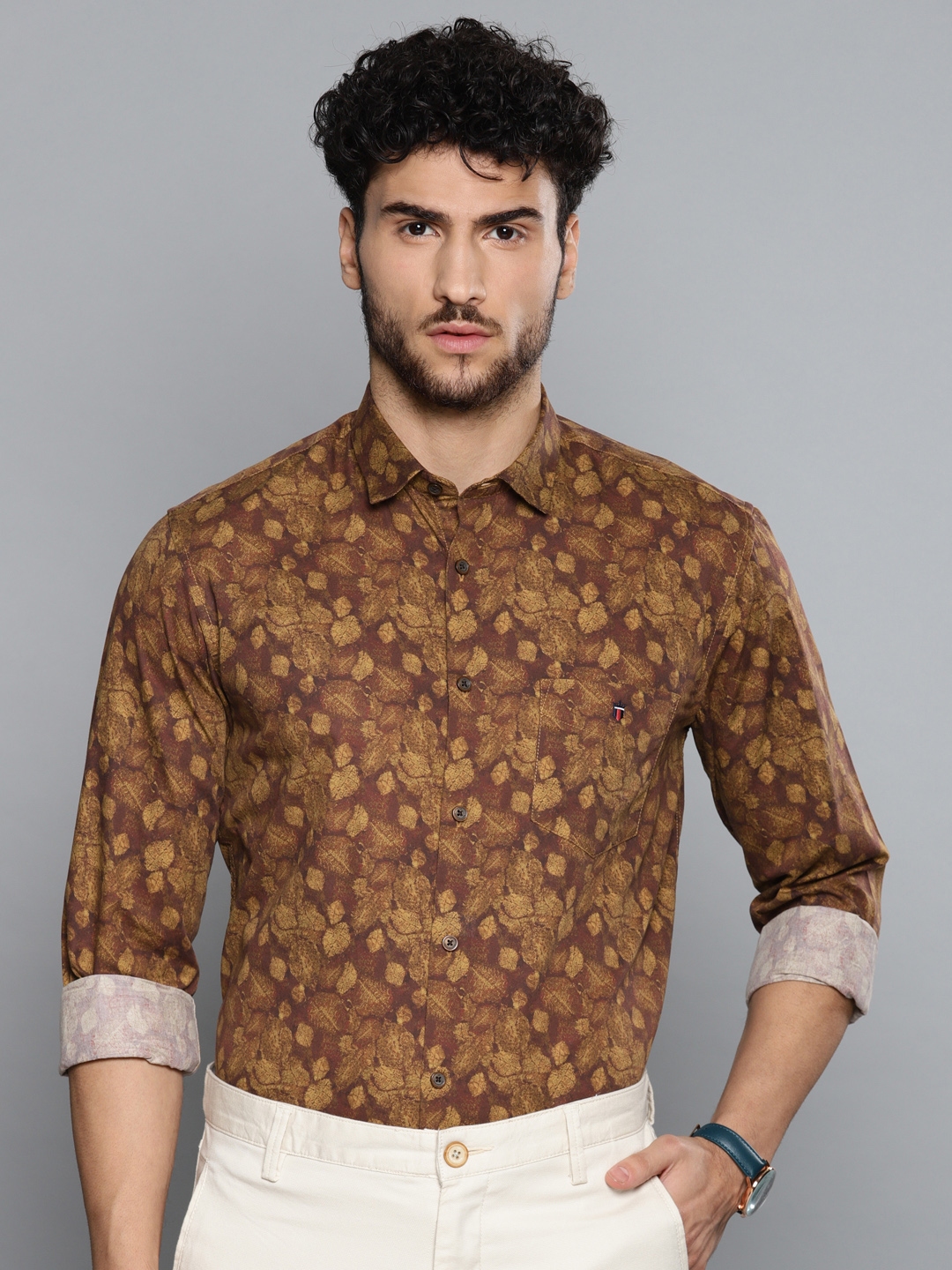 louis philippe casual shirts for men