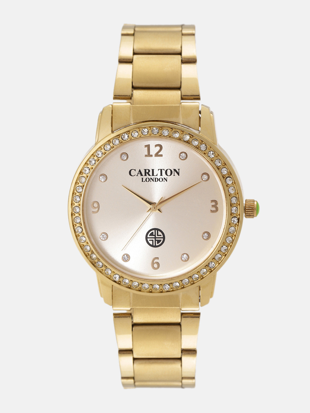 Buy Carlton London Women Gold Toned Analogue Watch CL031GIVG Watches