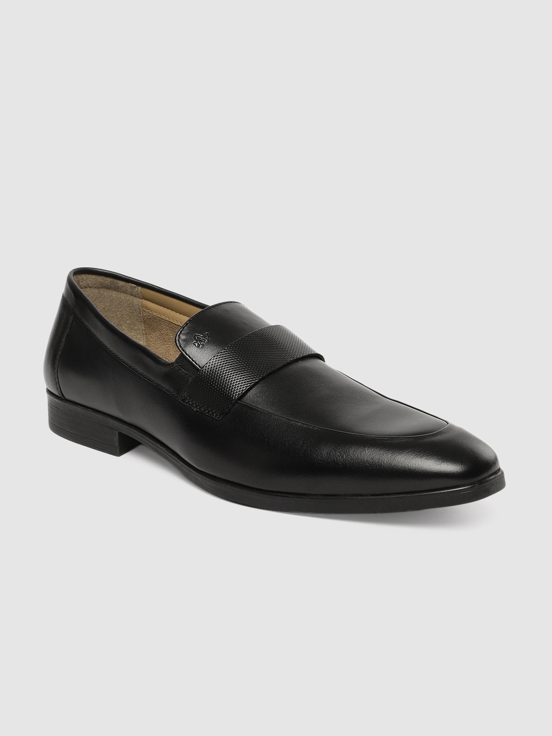 Arrow black on sale formal shoes