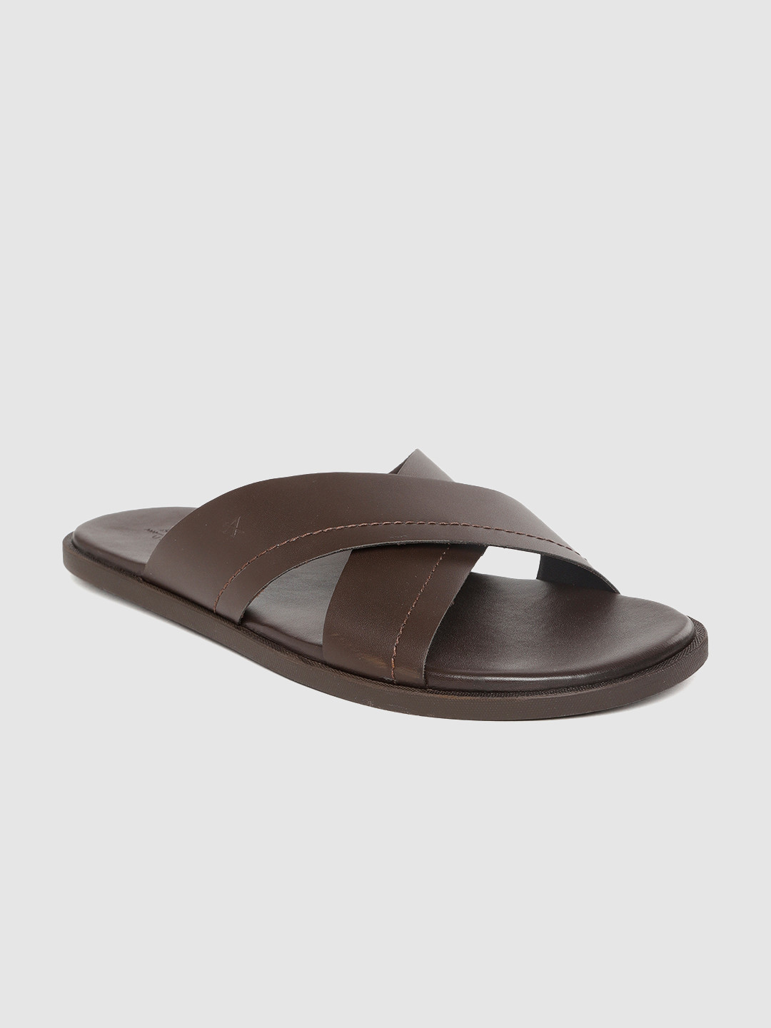 Buy Arrow Men Brown Sandals - Sandals for Men 10330547 | Myntra
