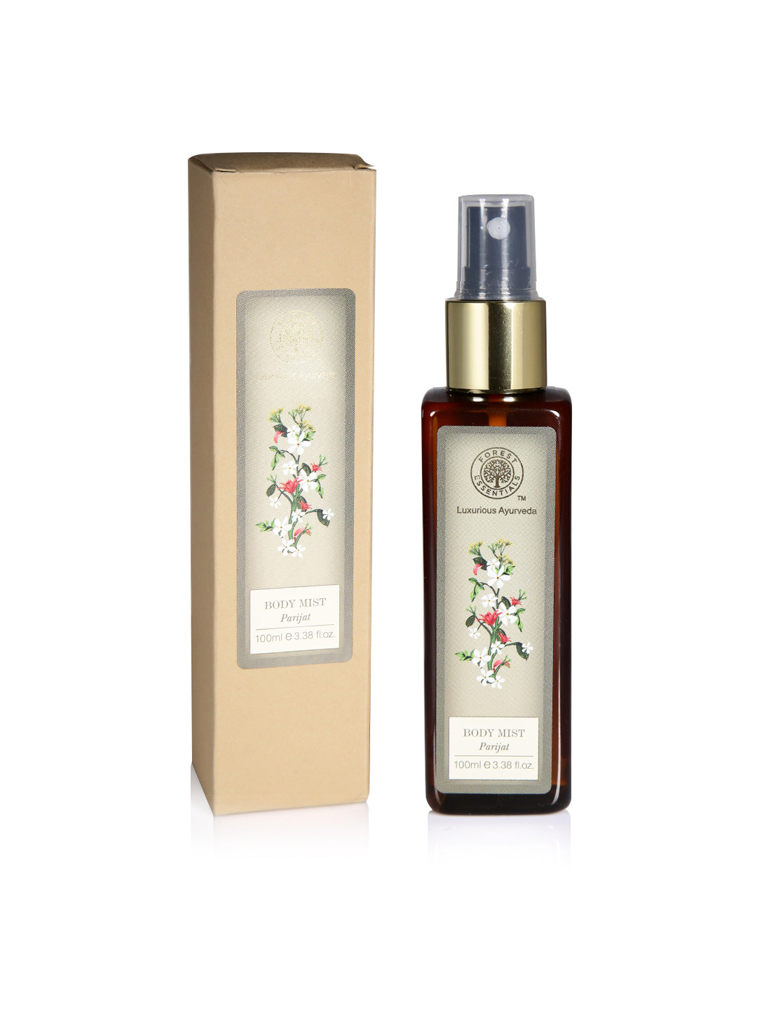 Buy Forest Essentials Sustainable Unisex Parijat Body Mist 100 Ml