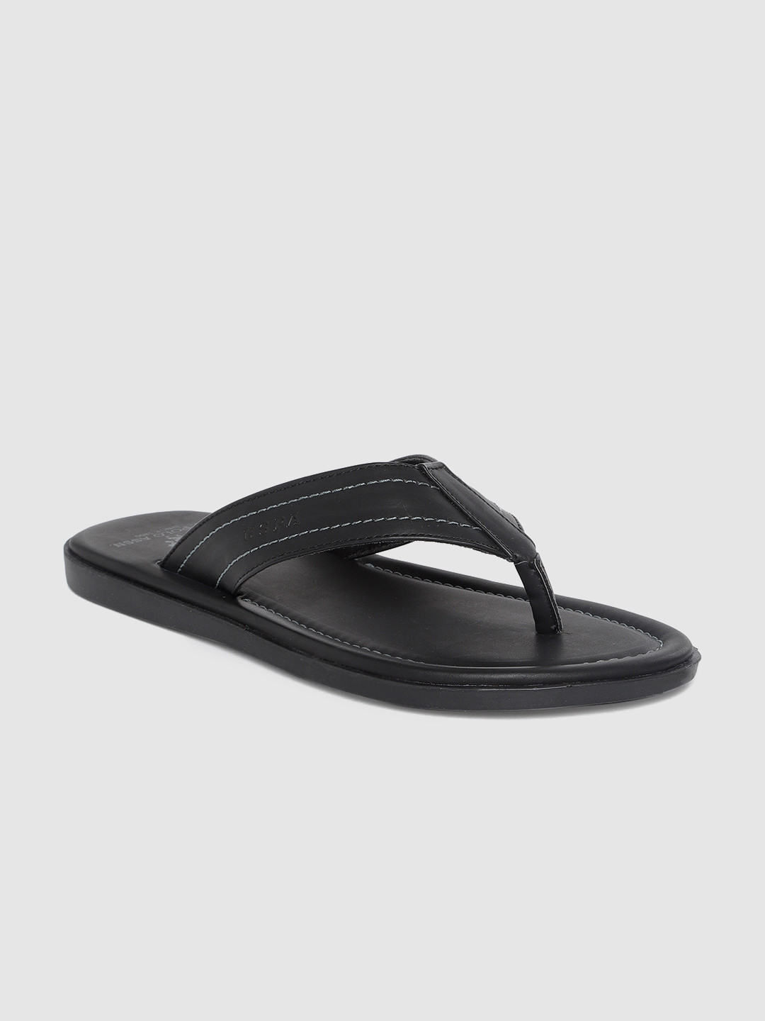 Buy U.S. Polo Assn. Men Black Comfort Sandals Sandals for Men