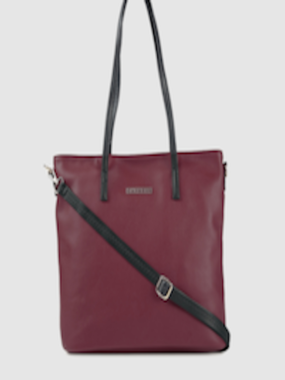 Buy Caprese Burgundy Solid Shoulder Bag - Handbags for Women 10331819 ...