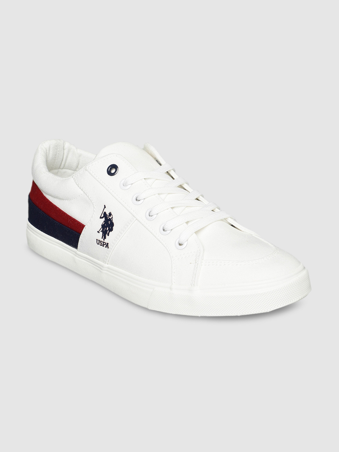 Buy U.S. Polo Assn. Men White Sneakers Casual Shoes for