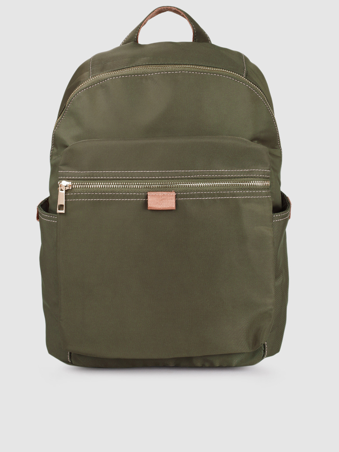 Buy Accessorize Women Olive Green Solid Backpack Backpacks for Women