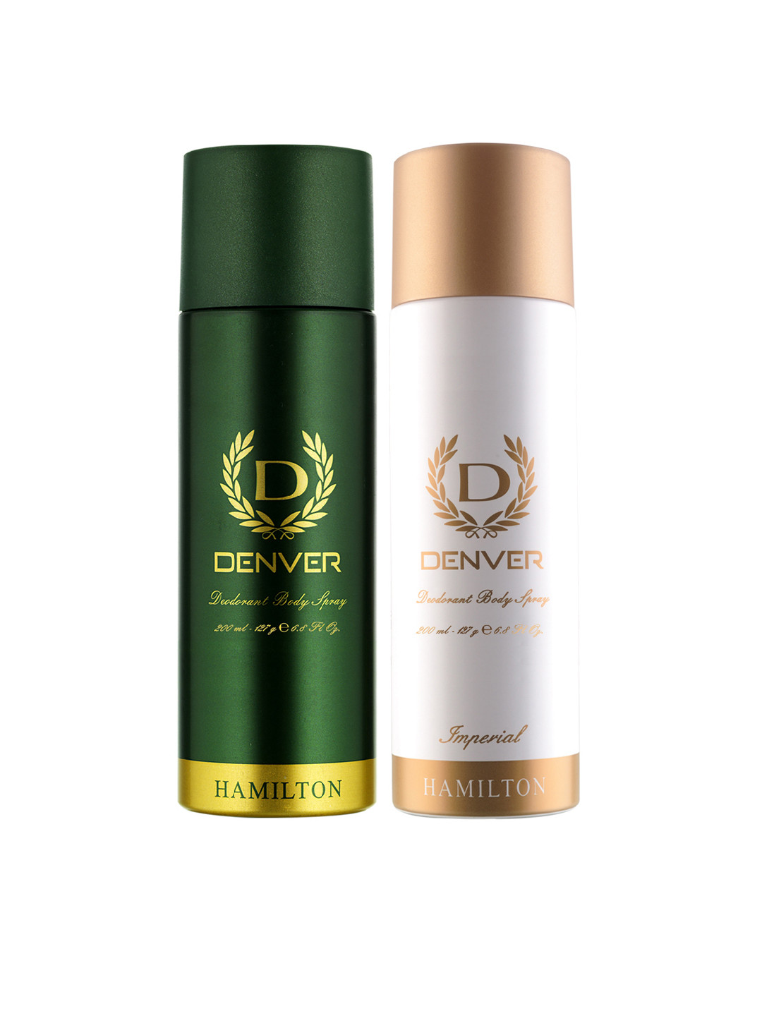 Buy Denver Men Set Of 2 Deodorant Body Sprays Hamilton & Imperial 200ml