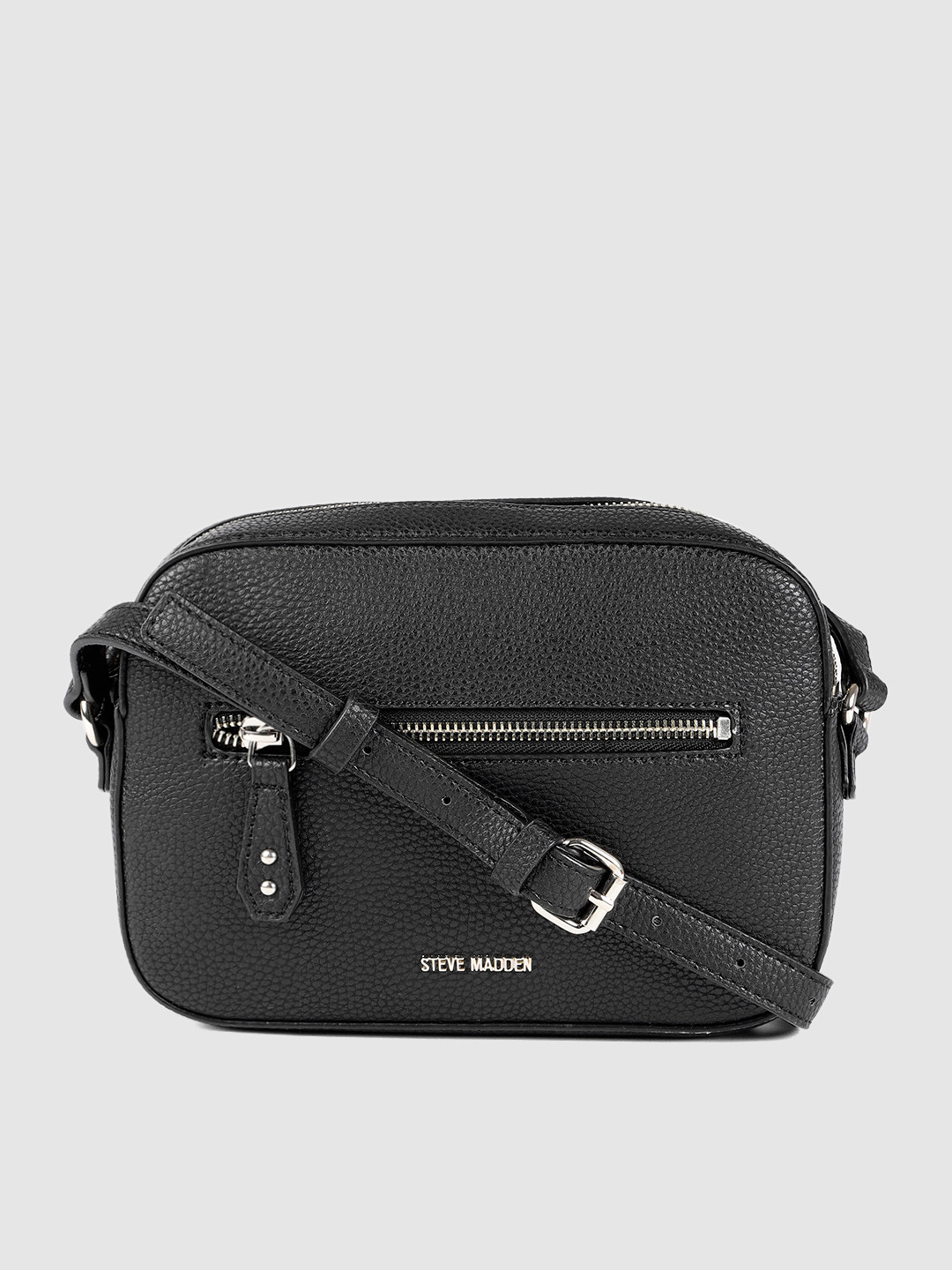 Buy Steve Madden Black Solid Sling Bag Handbags for Women 10343133 Myntra