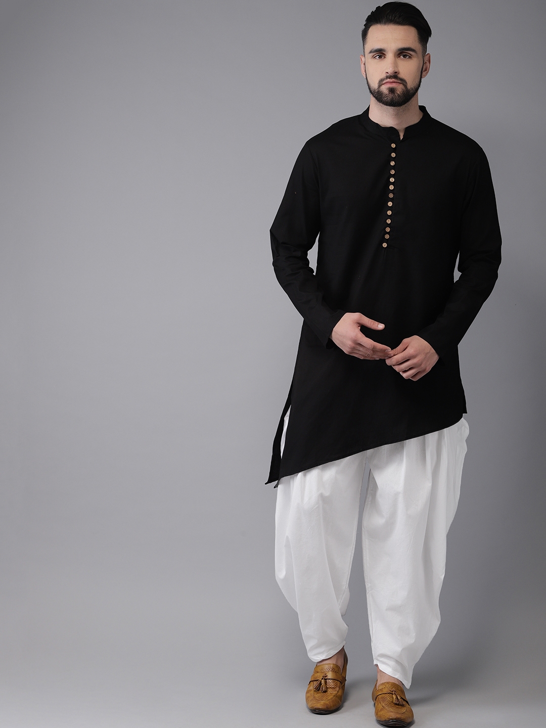 myntra anouk kurta set